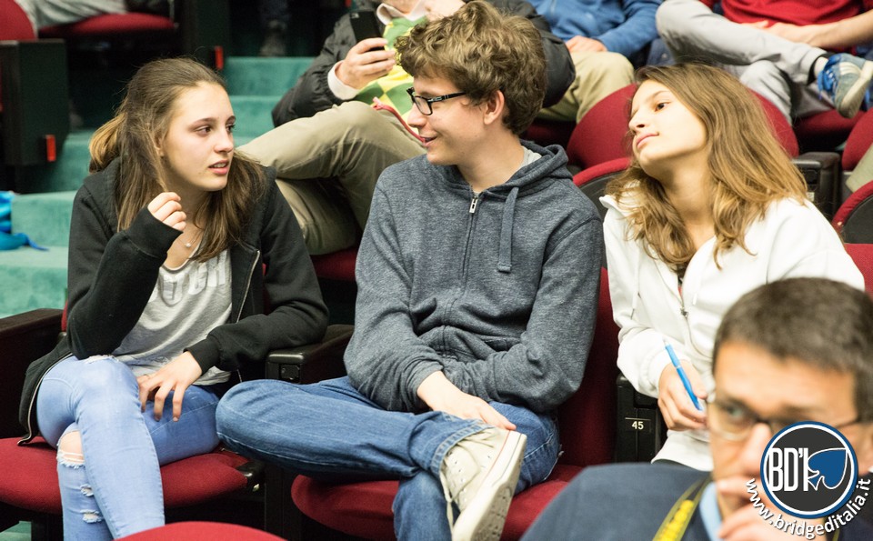 Giovanni Donati with Federica and Valent