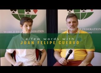 Video Interview: A Few Words With Juan Felipe Cuervo
