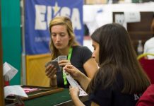 The Opening Ceremony of EUSA Bridge and Chess Championships on local television News!