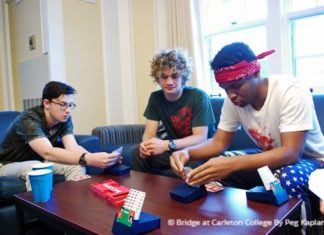 Bridge at Carleton College By Peg Kaplan
