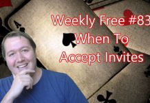 When To Accept Invites by Peter Hollands