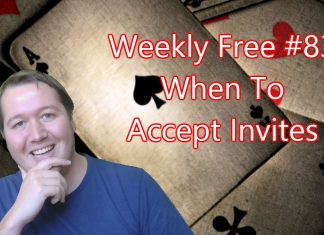 When To Accept Invites by Peter Hollands