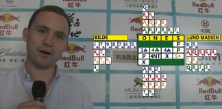 Sanya 2014: A Dennis Bilde Nice Defense Hand