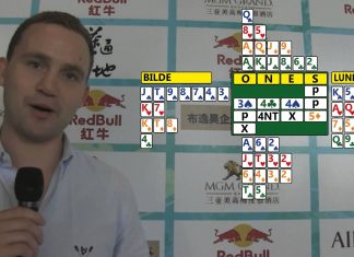 Sanya 2014: A Dennis Bilde Nice Defense Hand