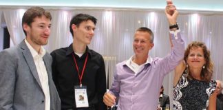 Dutch Teams Decide the Swiss in the San Diego by Kees Tammens Joris van Lankveld, Berend van den Bos, Wubbo de Boer, Agnes Snellers