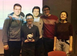 Cambridge A win London Cup for University Teams 2017 Ben Kompa, Ryan Chan, Kripa Panchagaula, Jonathan Clark