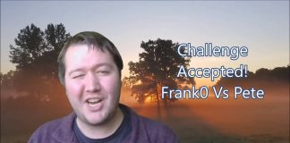 Challenge Accepted – Frank0 Vs Pete