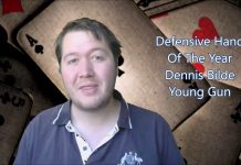 Dennis Bilde Young Gun – Defensive Hand Of The Year