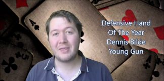 Dennis Bilde Young Gun – Defensive Hand Of The Year