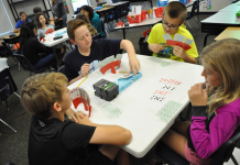 Dommerich Elementary students learn contract bridge by Tim Freed