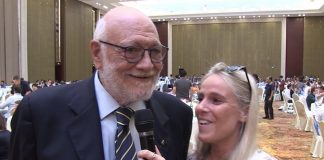 Two Words with Gianarrigo Rona – WBF President Gianarrigo Rona & Carlotta Venier