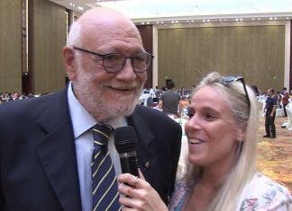 Two Words with Gianarrigo Rona – WBF President Gianarrigo Rona & Carlotta Venier