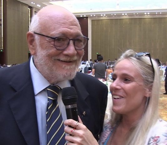 Two Words with Gianarrigo Rona – WBF President Gianarrigo Rona & Carlotta Venier
