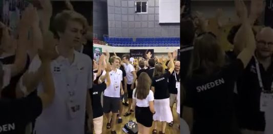 Sweden High Five by Simon Fellus