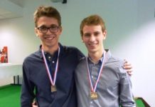 France: Junior Pairs Championship 2018 Theo Guillemin - Arthur Boulin
