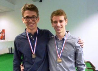 France: Junior Pairs Championship 2018 Theo Guillemin - Arthur Boulin