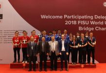 2018 FISU World University Bridge Championship: Briefing