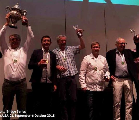 15th World Bridge Series – Medal Winners