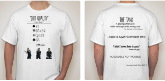 Australian Youth Bridge: T-Shirt Winner