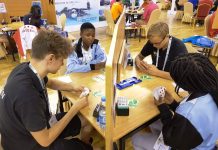 A Classic Fit Jump by Justin Lall Wujiang 2018 U21 Botswana vs Sweden