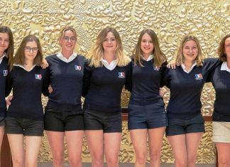 France: Bridge & Maths France Girls Team 2018