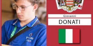 A new Junior member in Lavazza & Italy Teams Donati-Duboin