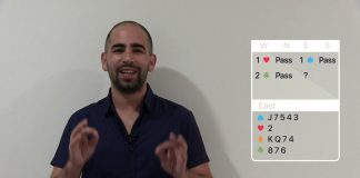 Solution to Riddle n.1 by Gilad Ofir (WBF Youth Coordinator)