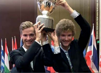 Betwin Ola and Mikael Rimsted by Vincent Labbé