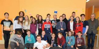 The First tournament of the Czech Bridge School League