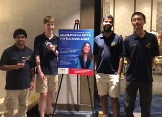Georgia Tech Gold Team, placed first in the Dogwood Knockout Even