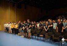 The Opening Ceremony of the European Universities Mindsports Championship 2019
