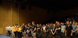 The Opening Ceremony of the European Universities Mindsports Championship 2019