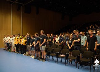 The Opening Ceremony of the European Universities Mindsports Championship 2019