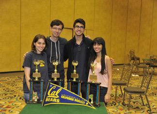 Las Vegas 2019: Collegiate Bridge Bowl News Rebecca Wernis, Armin Askari, Raymond Von Mizener and Isha Thapa