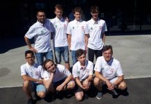 World Champions in Sports Bridge From Skawina CKiS Skawina: Łukasz Kasperczyk, Kacper Kuflowski, Franciszek Kurlit i Michał Stasik