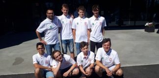 World Champions in Sports Bridge From Skawina CKiS Skawina: Łukasz Kasperczyk, Kacper Kuflowski, Franciszek Kurlit i Michał Stasik