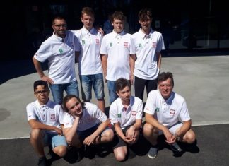 World Champions in Sports Bridge From Skawina CKiS Skawina: Łukasz Kasperczyk, Kacper Kuflowski, Franciszek Kurlit i Michał Stasik