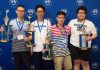 Las Vegas Youth NABC 2019: Youth Swiss winners Yufan Liao, captain Yuchen Xu, Baozhul Jiang and YuQi Wen