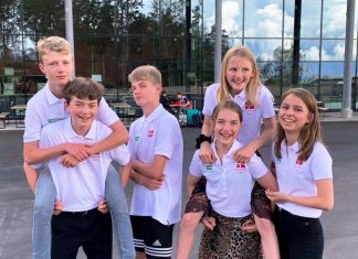 Denmark: U16 Team for Salsomaggiore 2020