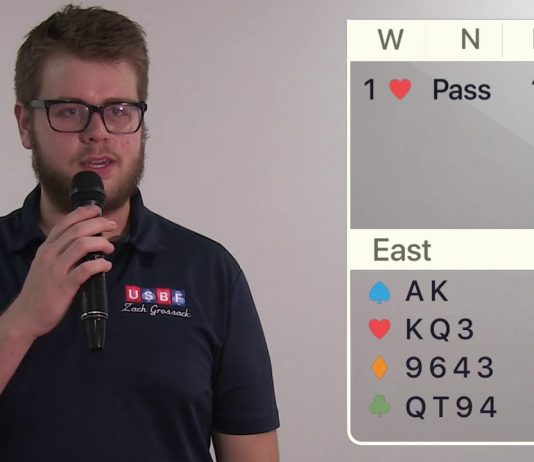 Solution to Riddle N° 14 with Zack Grossack – USA U26 member