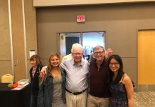 Bridge gets people together…. Ema Kolesnik, Amber Lin, Warren Buffet, Bill Gates