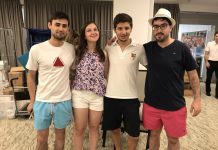 6th World Youth Open Championships: Daily Schedule