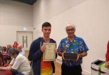 EBU: Young Player of the Year Award Oscar Selby