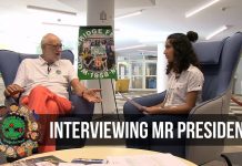 6th World Youth Open Championships: Interviewing Mr President