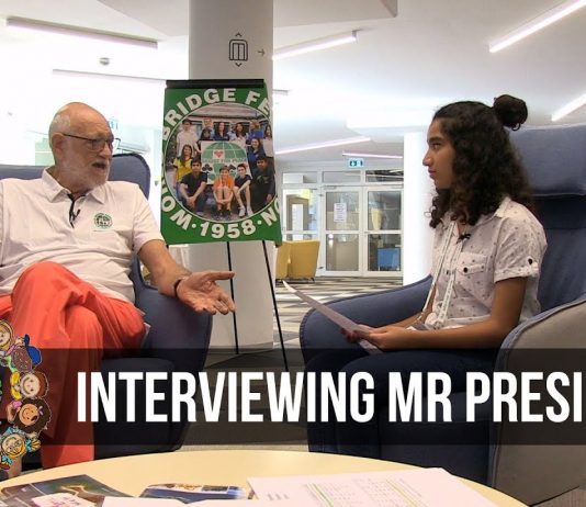 6th World Youth Open Championships: Interviewing Mr President