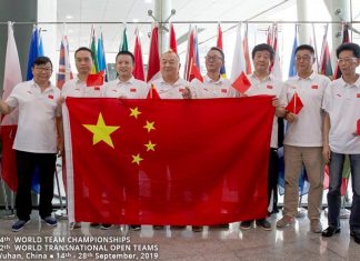 44th World Teams Championships: The Icing on the Cake by Brian Senior