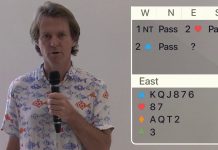 Riddle N° 21 with Simon Stocken – Bridge Teacher