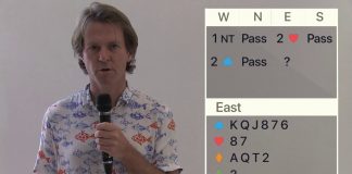 Riddle N° 21 with Simon Stocken – Bridge Teacher