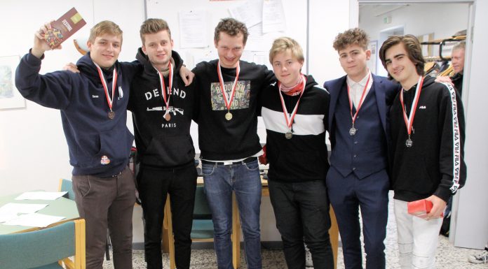 Denmark: Lahrmann-Plejdrup won the Junior Pair