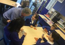 England: Year 5 have started their first Bridge session